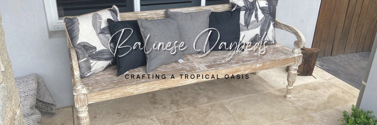 Crafting a Tropical Oasis with Balinese Daybeds