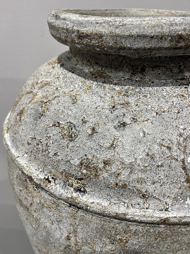 Hand Crafted Relic Design Urn Vase