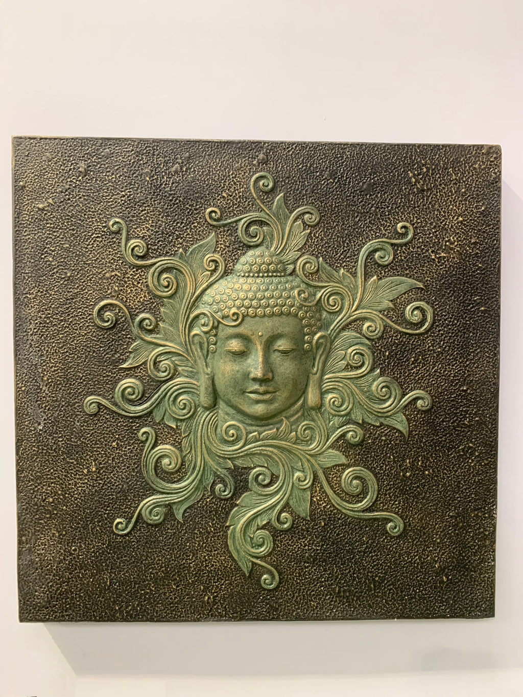 2 Piece Buddha Face wall Plaque – Bali Mystique