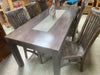 6 Seater Dining Table with Terrazzo Insert