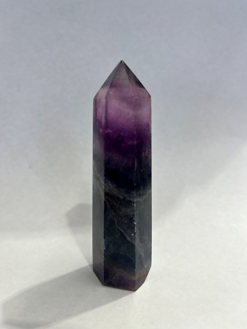 Rainbow Fluorite Crystal