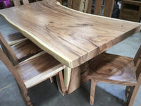 "Belair" Raw Edge Solid Timber Dining Table