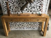 Fruitwood Console table