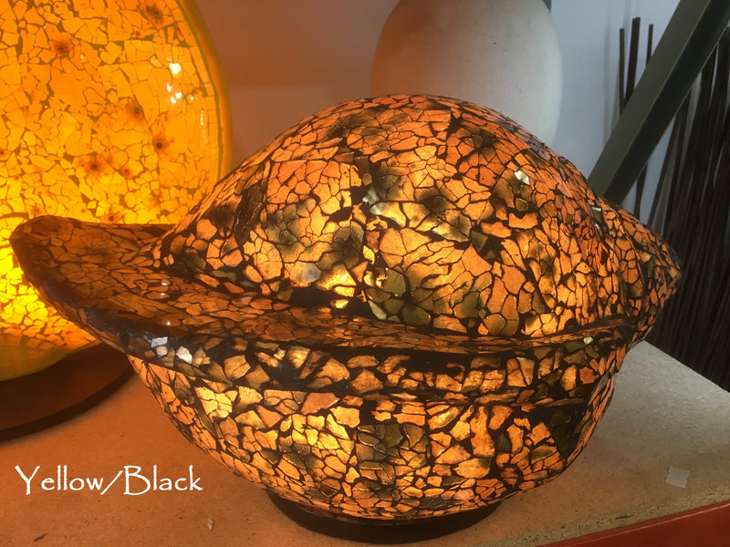Balinese Mosaic Shell Lamp