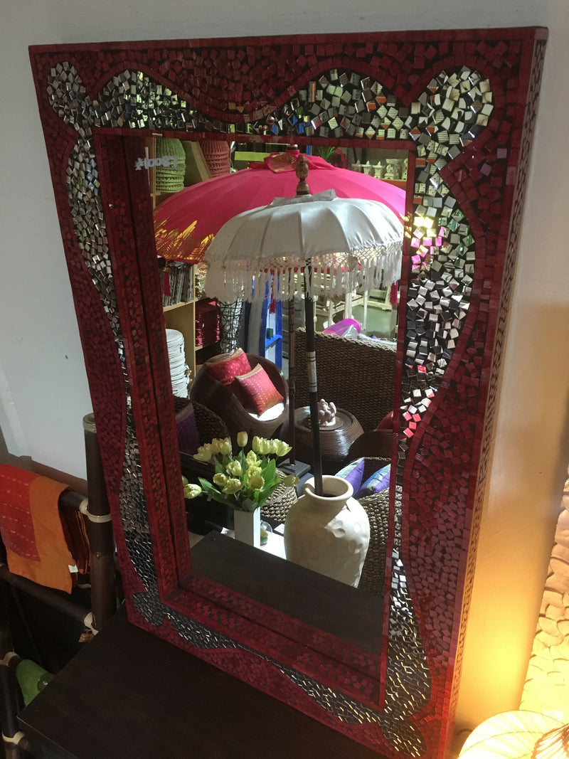 Hand Crafted Mosaic Mirror