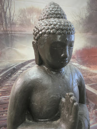 Balinese Cast Concrete Buddha Garden Statue