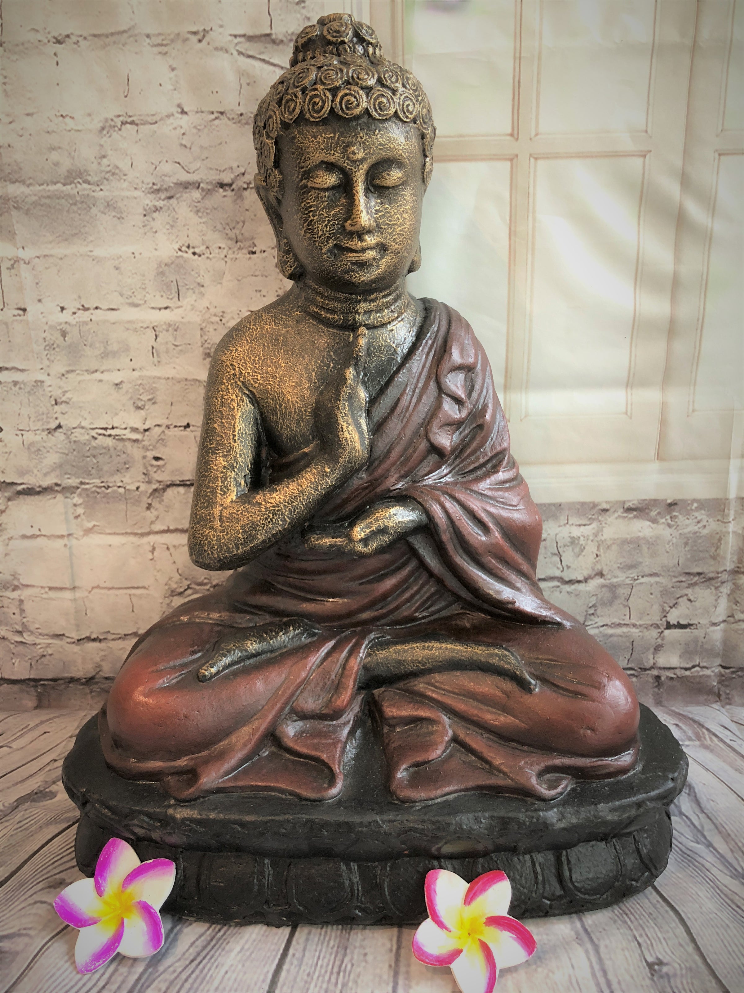 Terracotta Sitting Buddha Mudra