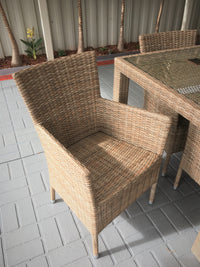 FUSION Wicker Outdoor Dining Setting