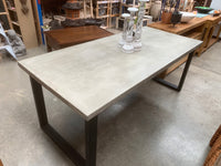 Contemporary 8 Seater Concrete Dining Table