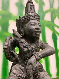 Balinese Temple Warrior Garden Statue