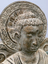 Antique Buddha Head Garden Statue