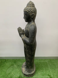 Antique Standing Buddha Garden Statue