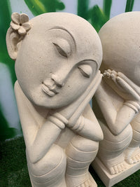 Balinese Limestone Bali Dreaming Mimpi Couple Garden Statues