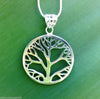 Sterling Silver 925 Plated Bali Tree of Life Pendant N'lace Gift Boxed