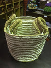 Balinese Seagrass Kepang Baskets Set of 3