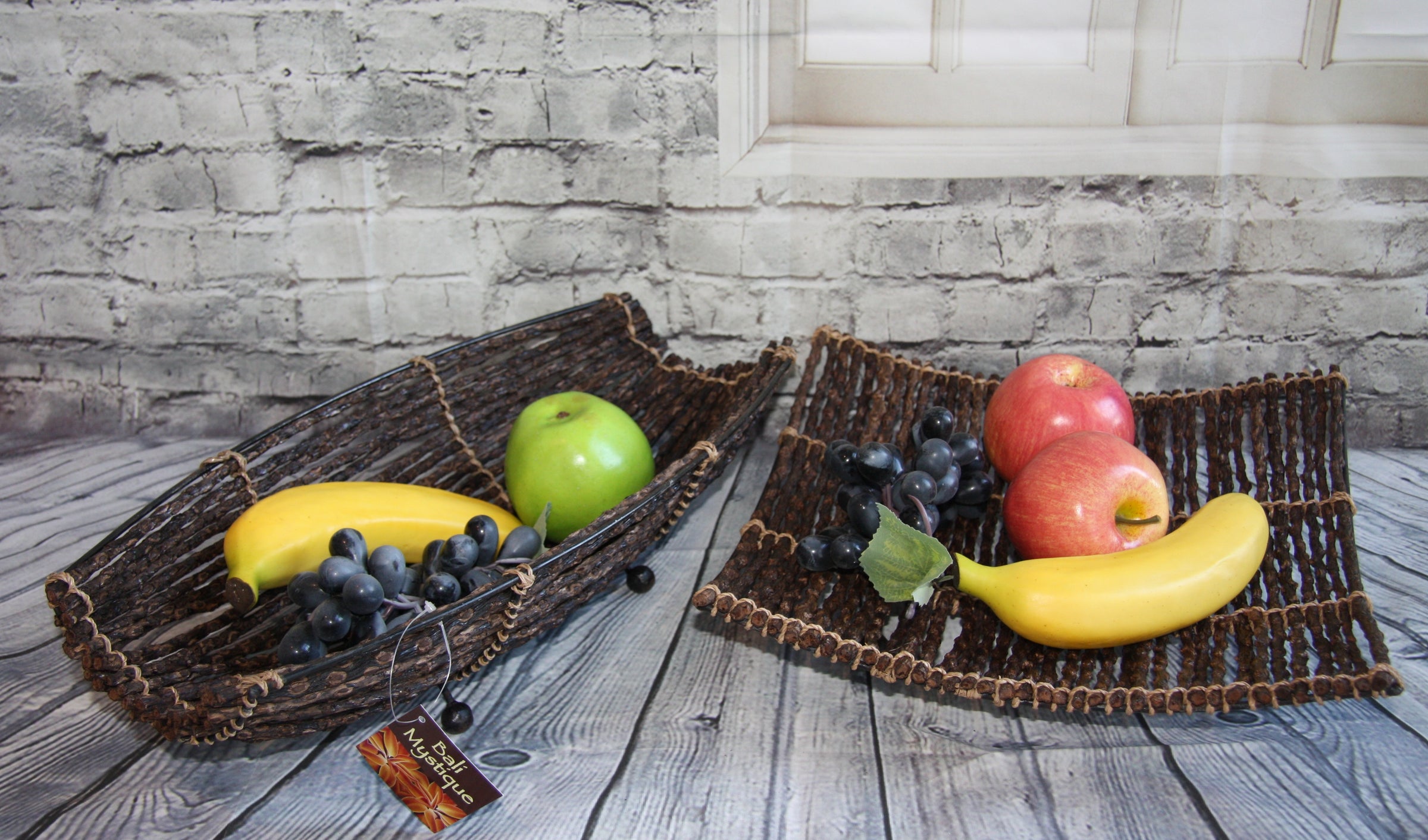 Twiggy Stick Decorative Fruit Bowl