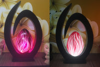 Balinese Spiral Egg Lamp
