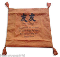 Balinese 40cm FRIENDSHIP Cushion Cover with Tassels