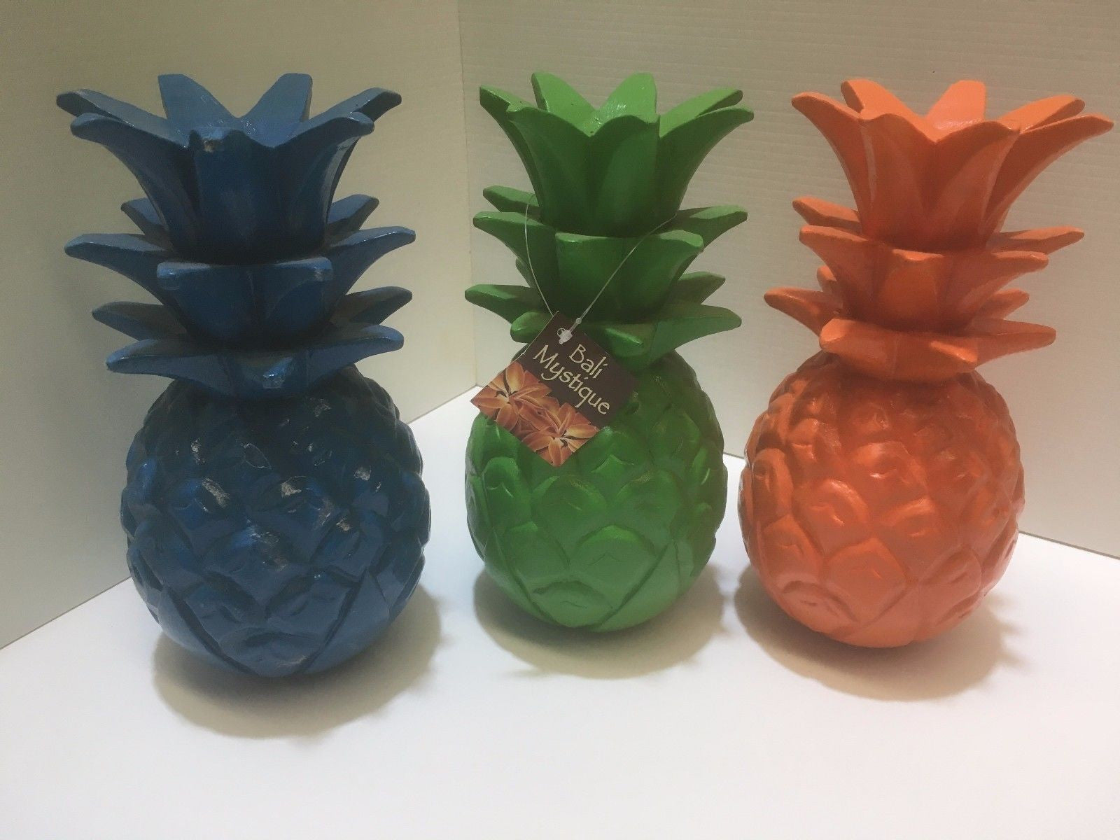 Hand Carved Wooden Pineapple