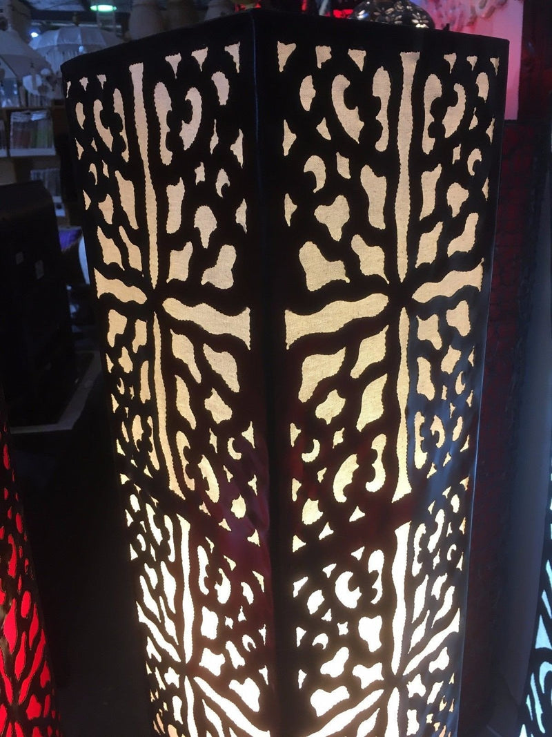 Balinese Moroccan Metal floor Lamp
