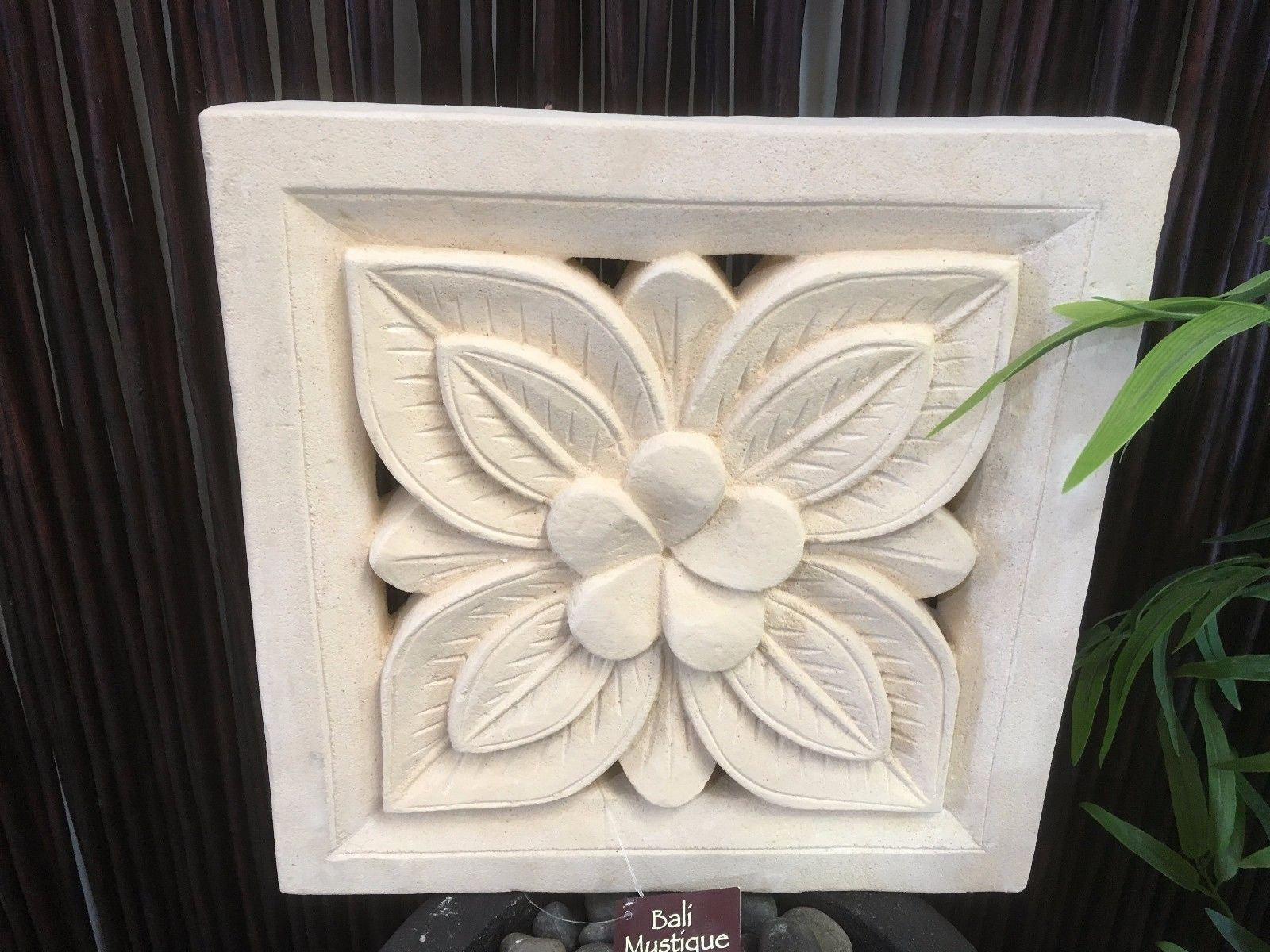 Limestone Flower Tile