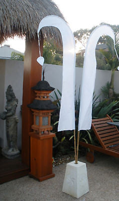 Balinese 2 Metre Wedding Bali Flag Including Bamboo Pole